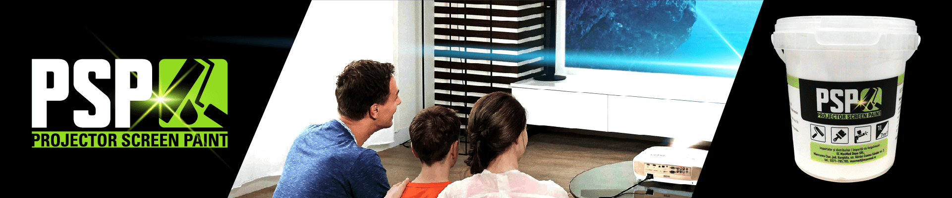 PSP - Proiector screen paint